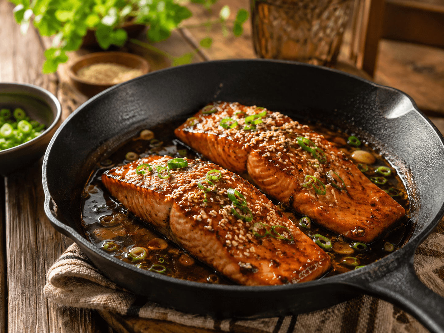 15-Minute Honey Garlic Salmon