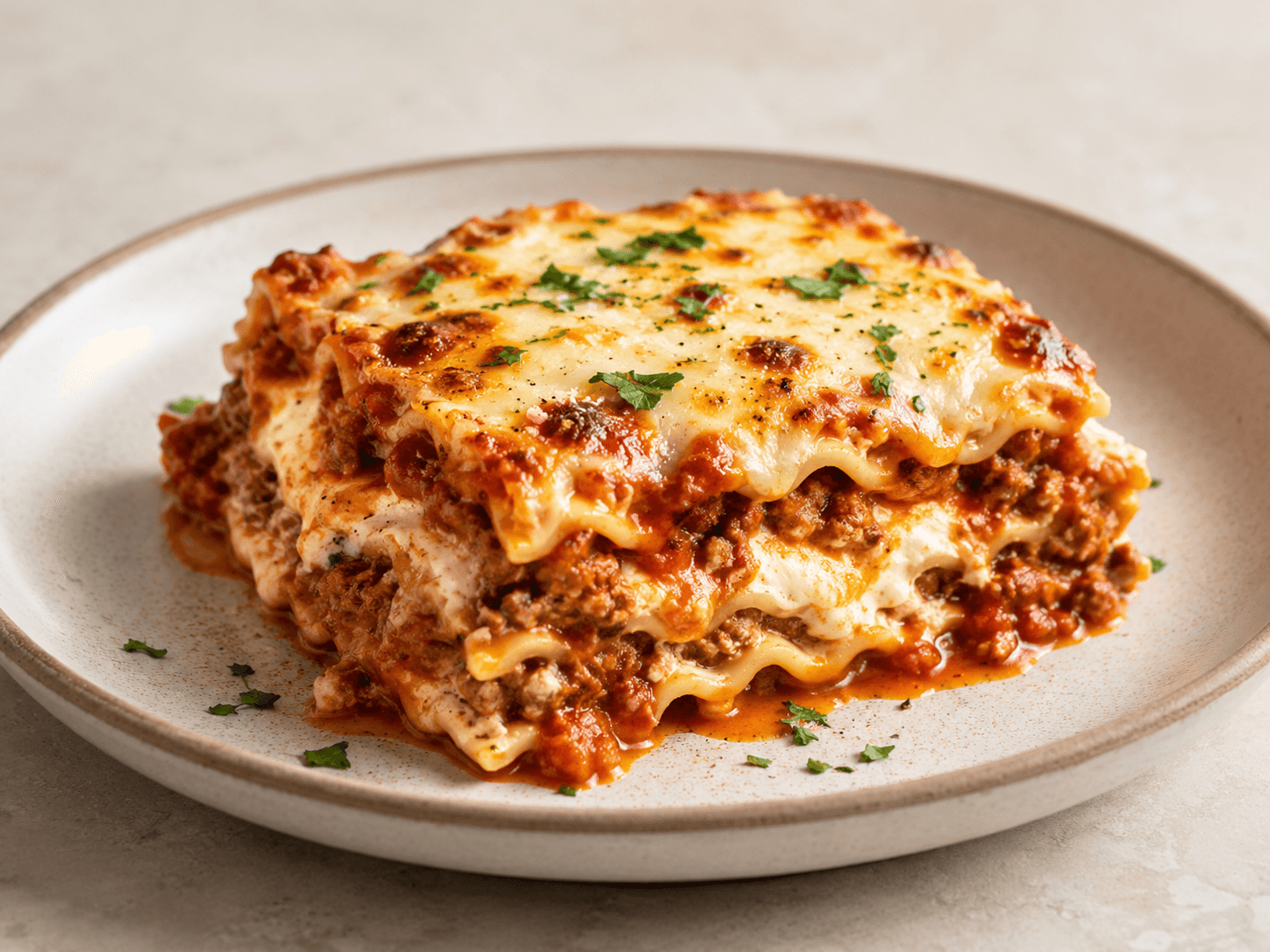 Classic Beef Lasagna