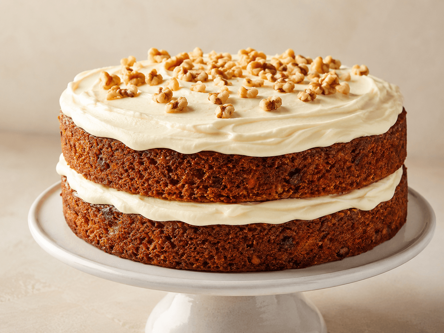 Classic Carrot Cake with Cream Cheese Frosting