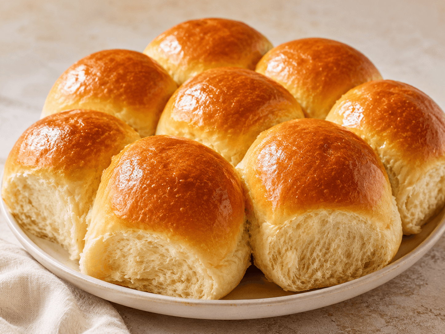 Soft Classic Dinner Rolls